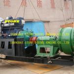 Heavy duty sand pump for cutter suction dredger