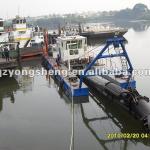 cutter suction dredging barge