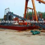 gold sand mining dredger machine