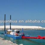 cutter suction dredge with crown cutter head for sand dredging