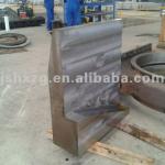 wedge for sliding piece guide of TSHD dredger