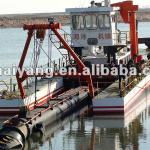 mechanical cutter suction river mud dredge