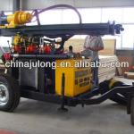 HZ-150A air DTH trailr mounted portable water well drilling rig