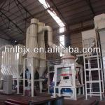 High capacity micropowder mill for limestone