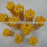 tungsten carbide threaded drill bit for rock and soil projects
