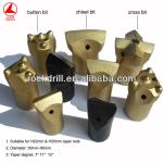 Chisel Type Mining Rock Drill Bits/Tapered Rock Drill Bits