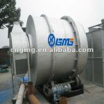 3.2x8m clay quartz three cylinder rotary drying equipment