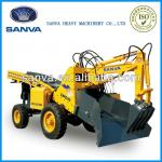 excavating loader