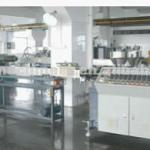PE/PP straw pipe extruder line