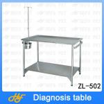 High quality sanity stainless steel Pet Diagnosis Table ZL-502