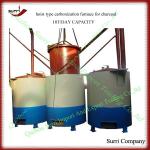 Factory wood charring furnace for wood charcoal