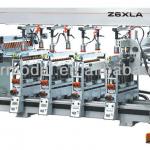 Six lines boring machine