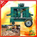 High output and quality wood log debarker