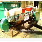 high quality 6meter double roller timber peeling machine