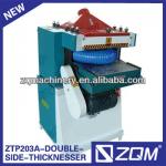 double side wood thickness planer