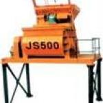 JS500 concrete mixer,two shaft concrete mixer,double shaft mixer