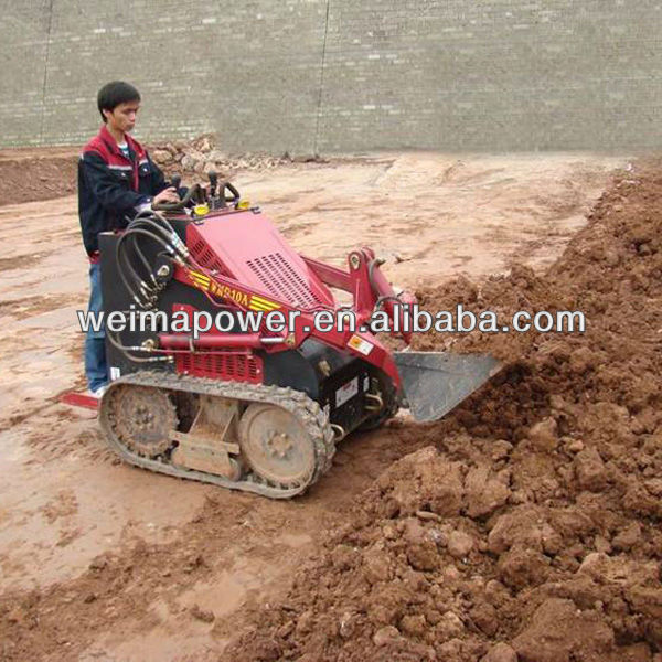 0.36T new mini multifunctional crawler bucket loader