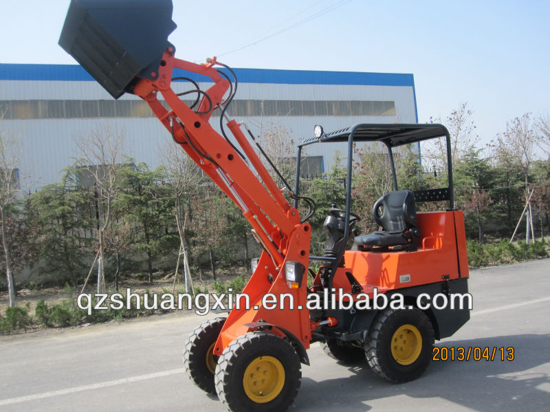 0.6 ton CE and EPA SX06 mini skid steer loader ZL06 for sale