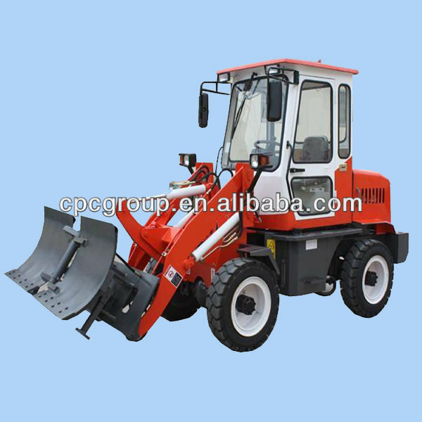 0.8Ton new china articulated mini wheel loader