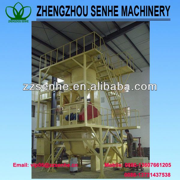 000t 100% automatic dry mix mortar production line safe&clean