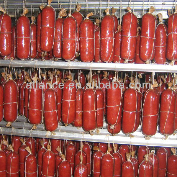 0086 13663826049 stainless steel smoked sausage house machine