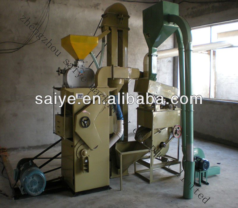 01 SY-15-15G brown rice processing machine/combined rice mill