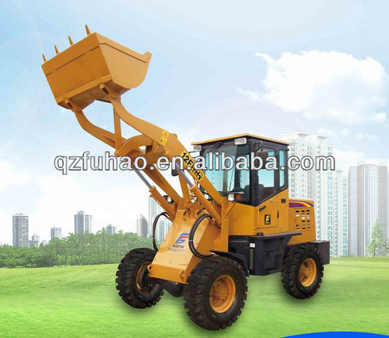 1.2 ton mini wheel loader with Joystick