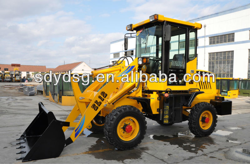 1.2t mini Wheel Loader with 0.45 bucket