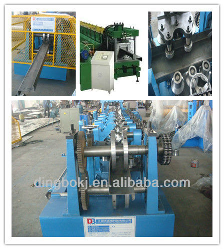 1.5-3mm steel thickness Z purlin roll forming machine