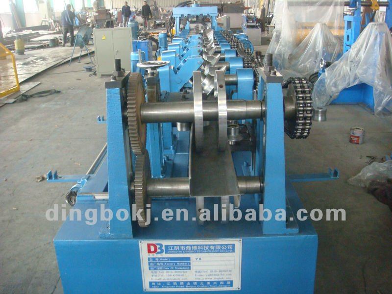 1.5-3mm steel thickness Z purlin roll forming machine