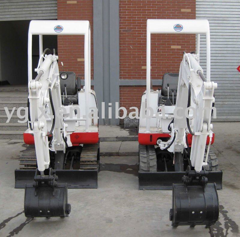 1.5 ton rubber or steel ceawler digger/small hydraulic operation mini crawler excavator