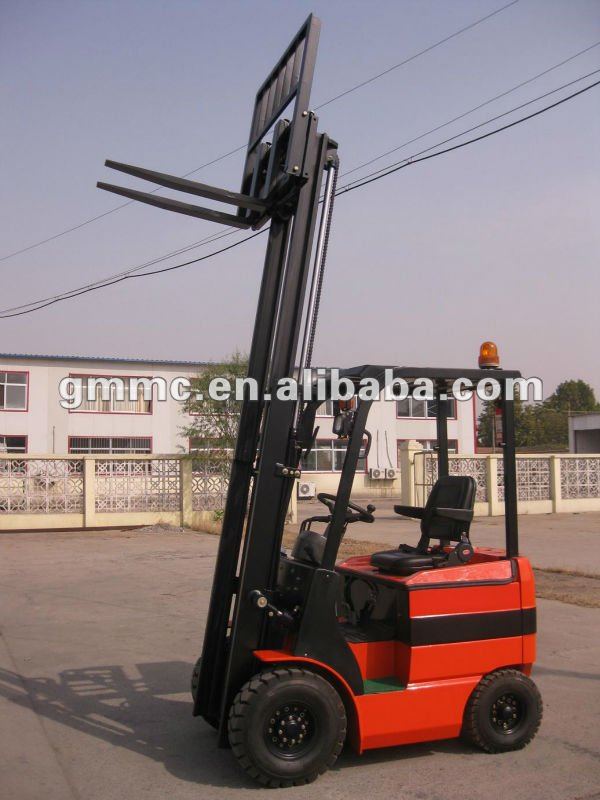 1.5 Tons Electric Forklift , 2 stage with 3.3M Mast