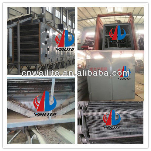 1-50 TPH Belt Drier For Coal / Mineral / Ore / Charcoal Briquettes Project