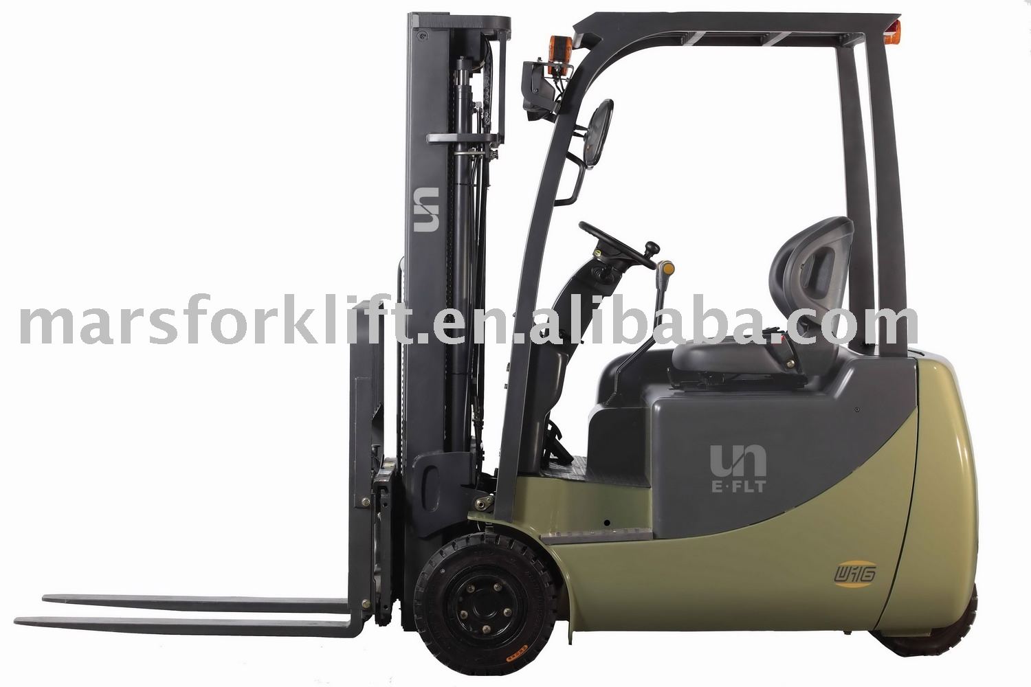 1.6t 3-Wheel Electric Forklift