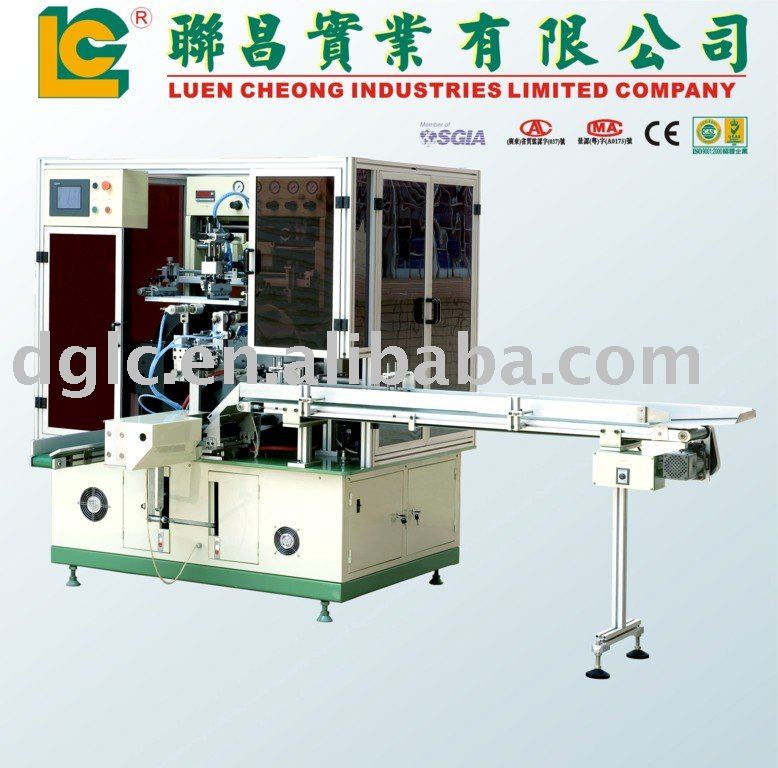 1 Color Automatic Screen Printing Machine for cleansing milk tube