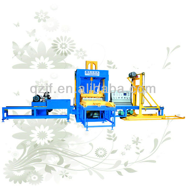 1 Fully automatic new concrete block making machine