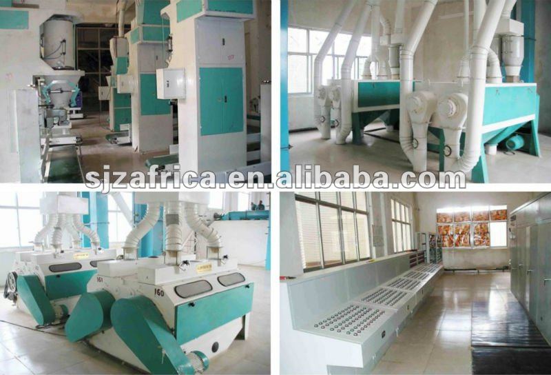 10-100t/d complete wheat flour processing equipment