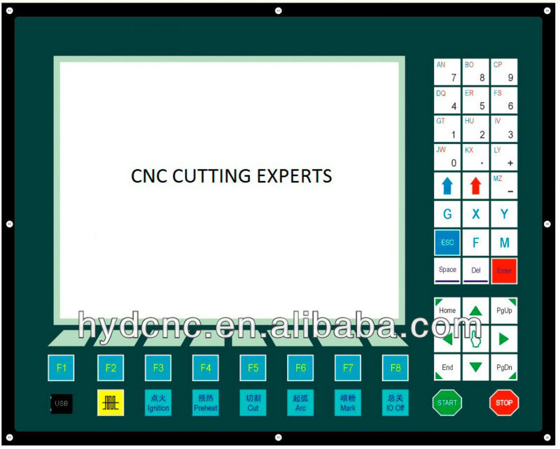 10.4 inch CNC control system for plasma cutting