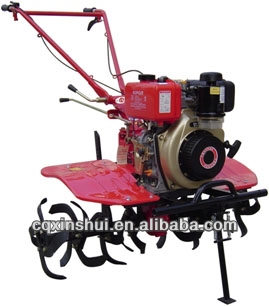 10 HP Power Electric Starter Recoil Gear Shafting High Tilling Scope Diesel &Gasoline rotary cultivator