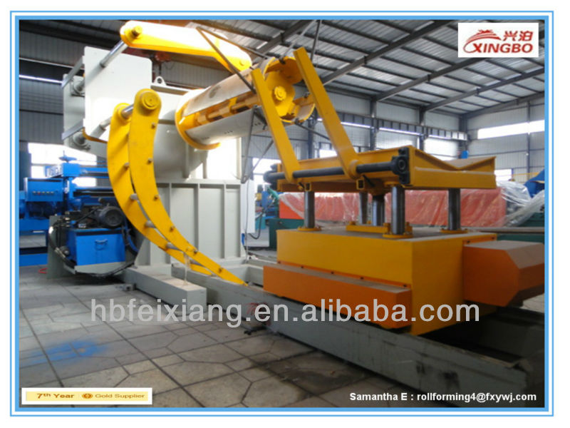 10 T Multi-fuction Automatic Decoiler with Car,uncoiler