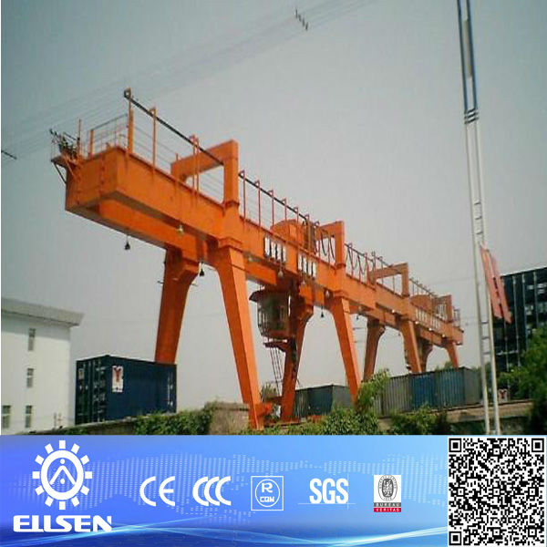 10 ton CE certificate double beam gantry crane