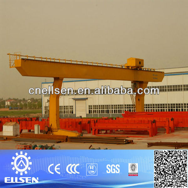 10 ton travelling single beam gantry crane