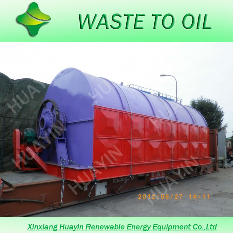 10 tons' waste plastic pyrolysis machine