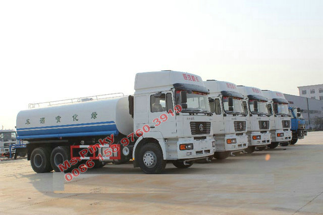 10 Wheels Water Truck Shacman 20000Liters Water Boswer Tank Truck 6*4 Hot Sales