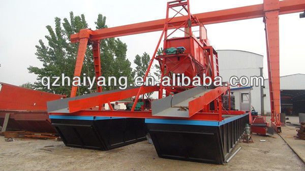 100-200 cbm/h bucket chain dredger