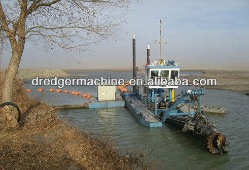 100 - 300 cub/h underwater dredging machine