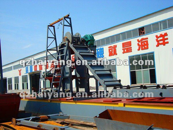 100-500m3/h bucket-chain sand dredger