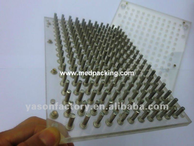 100 holes Manual Capsule Filler with Tamping tool 100pcs/time size 00# 0129008C
