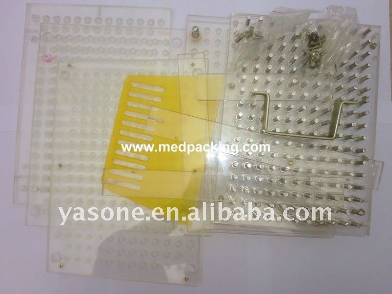 100 holes Manual Capsule Filler with tamping tool 100pcs/time size 2# YSC-D582