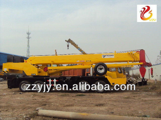 100% Japan made crane, TADANO used crane